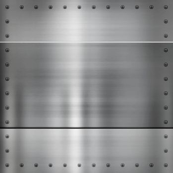 image of a shiny brushed metal background