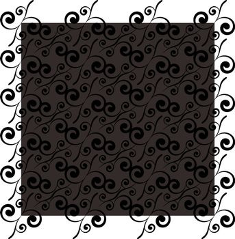 Black and grey seamless tile background