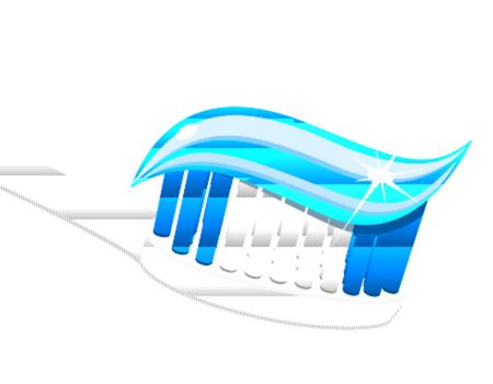 Toothbrush and gel toothpaste
