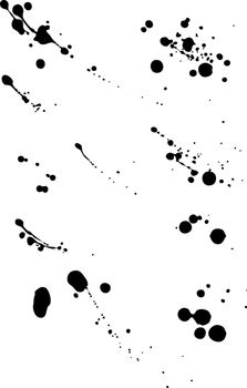 An image of oil / paint splatter.