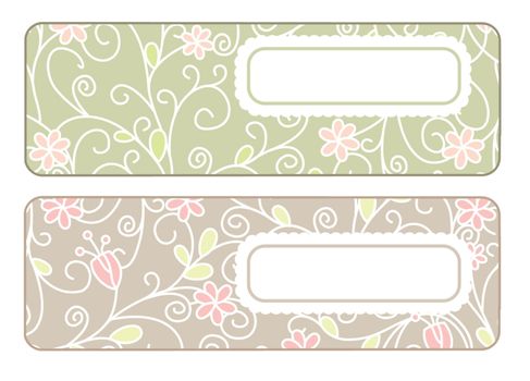 cute banners with free place for your text