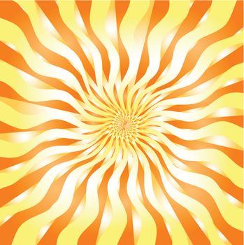 abstract background of sun