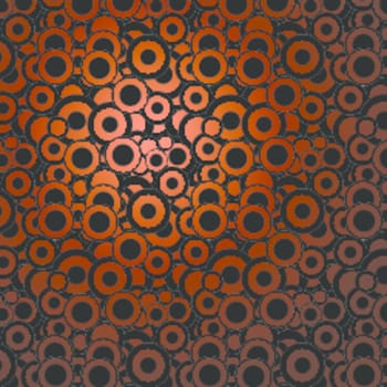 Lot of circles - red background / pattern / texture 