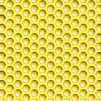 illustration, organic texture fluid honey in honeycomb