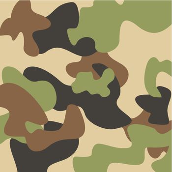 Structure of khaki green and brown. A vector illustration