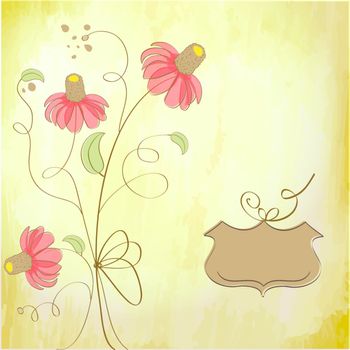 customizable floral background