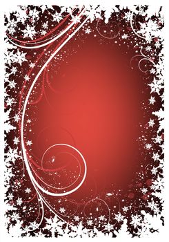 Winter Christmas Vector Background