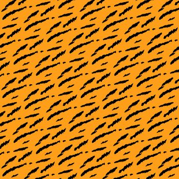 Seamless tiger style background
