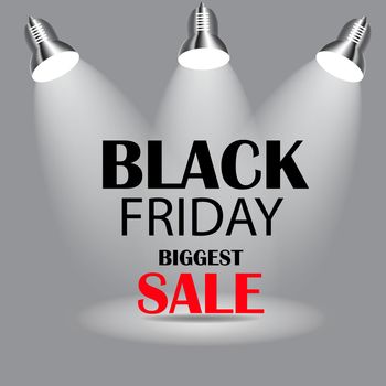 Black Friday Sale Icon Vector Illustration