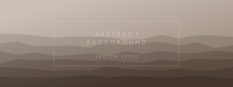 abstract modern background geometric peaks waves harmonious combined natural pale colors. Trendy template for wallpaper business card landing page website brochure. eps 10 vector