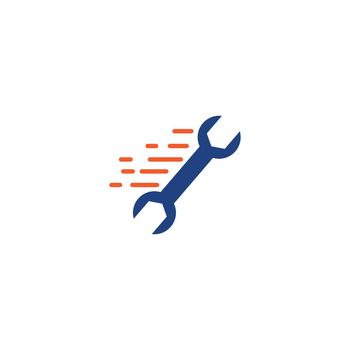Wrench Service tool logo vector template