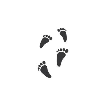foot template vector design