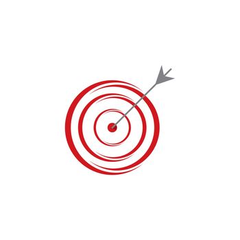 Target icon vector icon illustration design