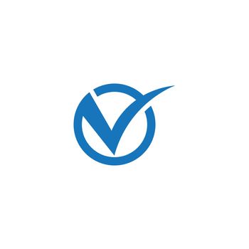 V Letter logo template vector illustration design