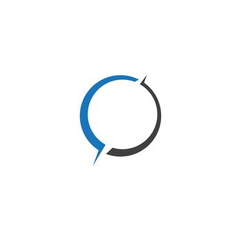 Circle ring logo vector design