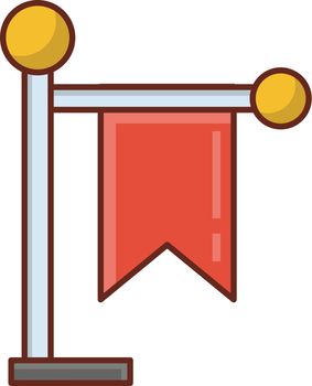 bookamark vector flat color icon