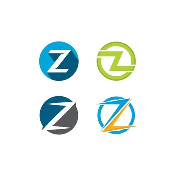Z letter logo vector concept icon illustration design