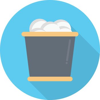 mug vector flat colour icon