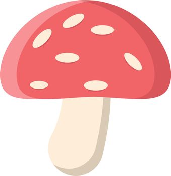 mushroom Vector illustration on a transparent background. Premium quality symbols. Vector Line Flat color icon for concept and graphic design.