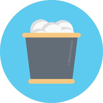 mug vector flat colour icon