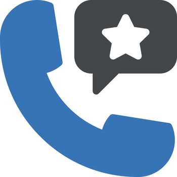 phone call Icon isolated on white background. Vector illustration. Eps10. Vector icon for website design and app