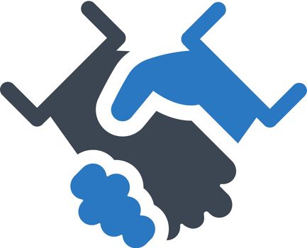 Partnership icon. Vector EPS file.
