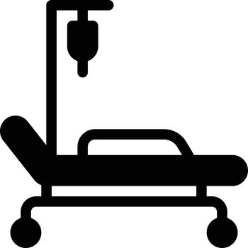 bed drip vector glyph flat icon