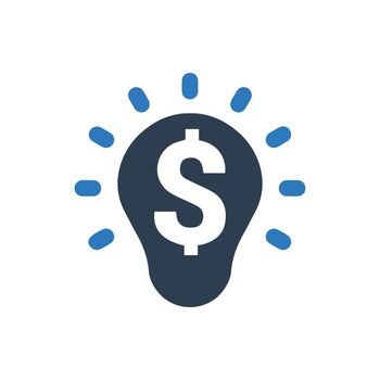  Financial Solution icon. Vector EPS file.