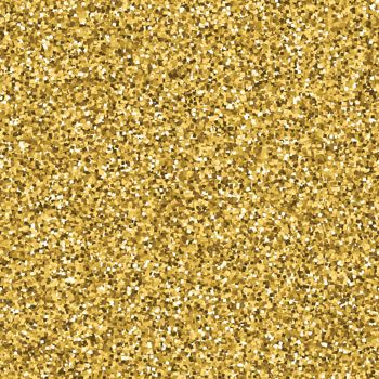Gold glitter texture, seamless background Vector illustration