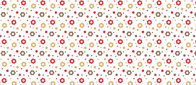 abstract pattern flowers and circles simple pattern,yellow, red