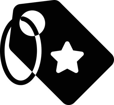 sticker vector glyph flat icon