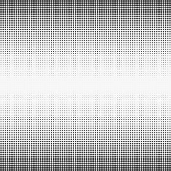 Gradient background with dots . Halftone design. Light effect. Vector illustration