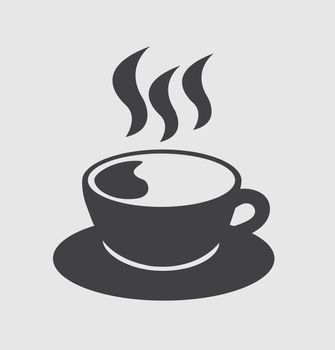 cup of coffee hot icon