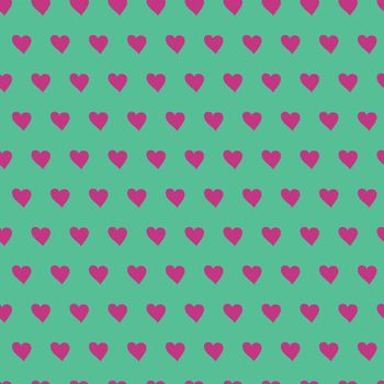 Seamless pattern with little hearts. Perfect for background and scrapbooking paper