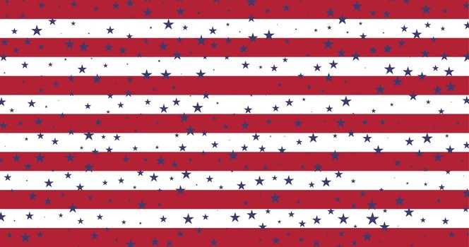 American patriotic Flag abstract background, Vector background for Independance Day and other events.