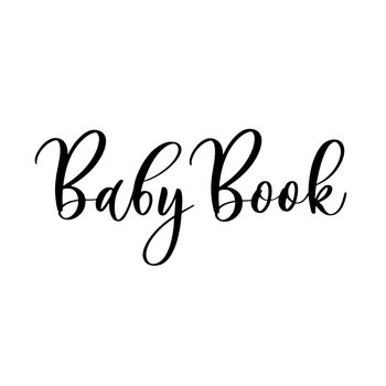 Baby Book. Baby Shower Invitation Template