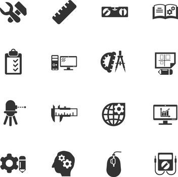 engineering vector icons for your creative ideas