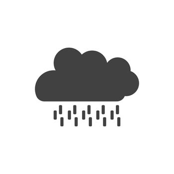 Rain cloud vector illustration design