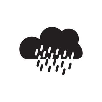 Rain cloud vector illustration design