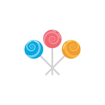 Sweet Candy icon illustration vector flat design