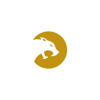 Jaguar icon logo design template illustration vector