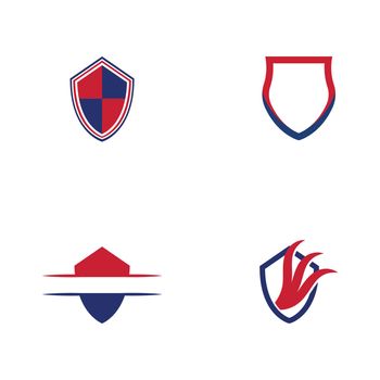 Set Shield Logo Template vector symbol nature