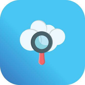 cloud Vector illustration on a transparent background.Premium quality symmbols.Vector line flat icon for concept and graphic design.