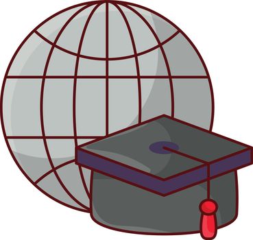 graduation Vector illustration isolated on a transparent background. vector line flat icons for concept or web graphics.
