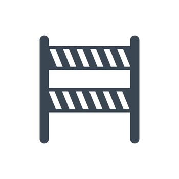 Road Barrier icon. Meticulously designed vector EPS file.