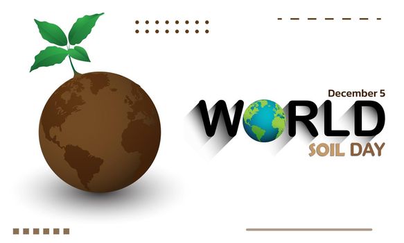World Soil Day Design Vector Illustration for Poster Background and Banner Design