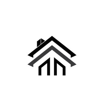  real estate logo vector illustration design