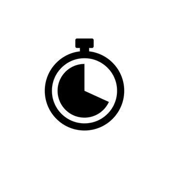 Clock stopwatch icon. Clock symbol isolated. Timer symbol Vector EPS10