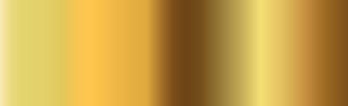 Panoramic texture of gold with glitter - Vector illustration