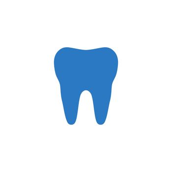 Tooth related vector glyph icon. Isolated on white background. Vector illustration.